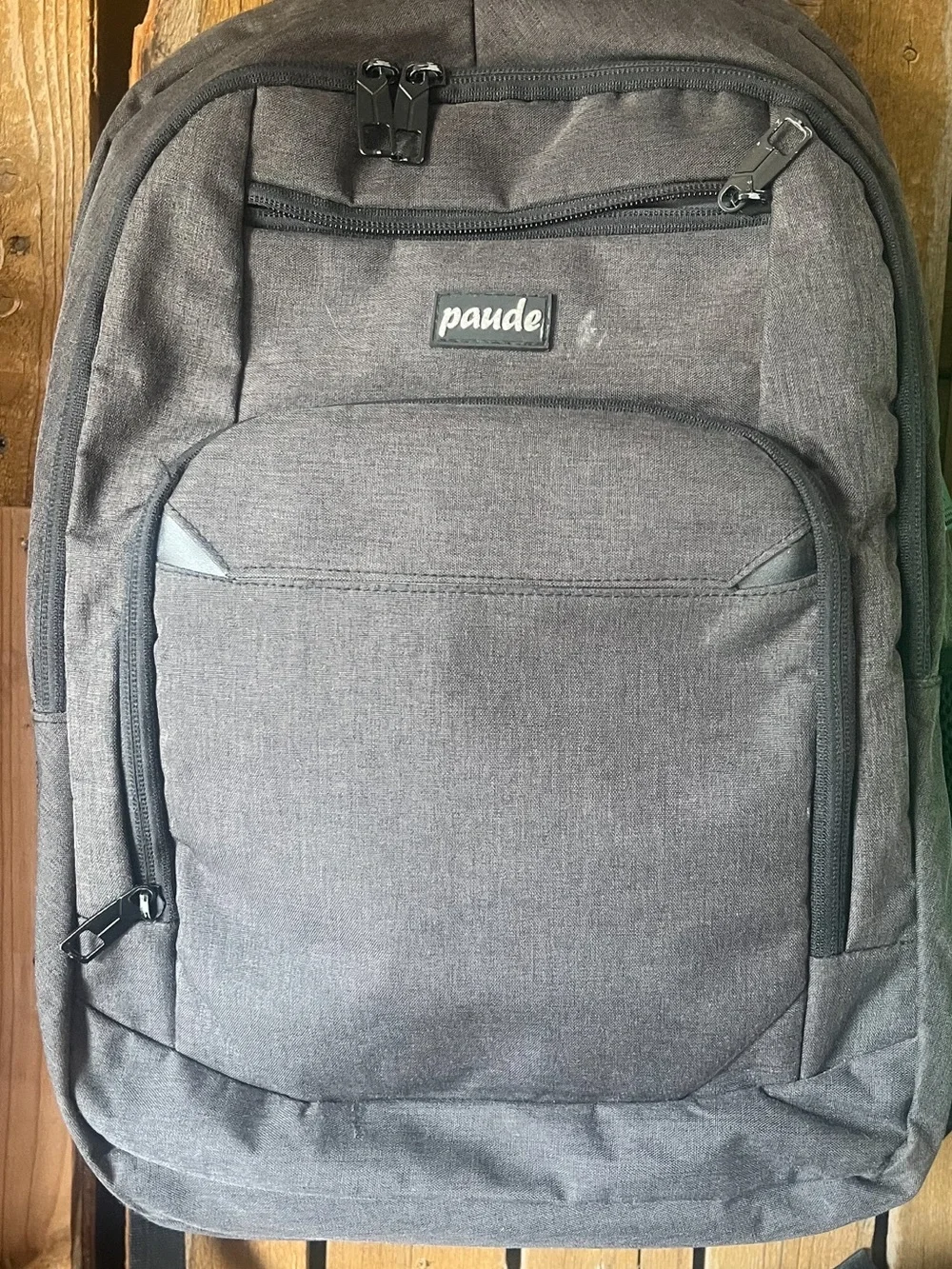 Men's Gray Travel & Work Backpack